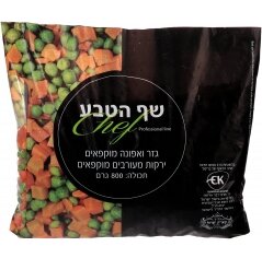 אפונה וגזר ננסי 3 6 קג - בית יוסף