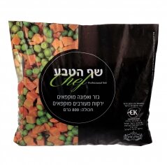 שף הטבע - אפונה וגזר 12  800